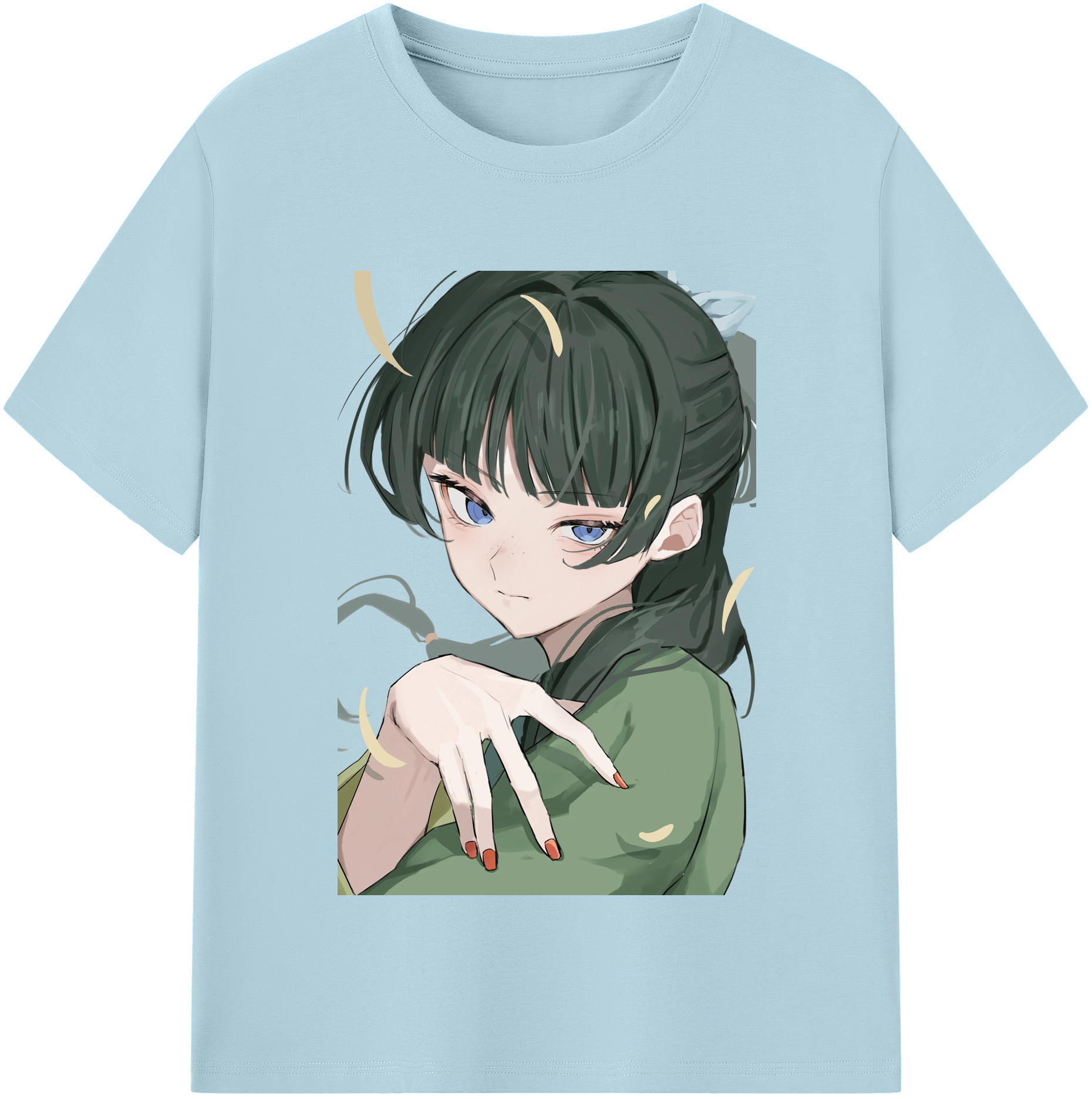 （画像用） 薬屋のひとりごと The Apothecary Diaries 綿100％半袖Tシャツ（フロントプリント）